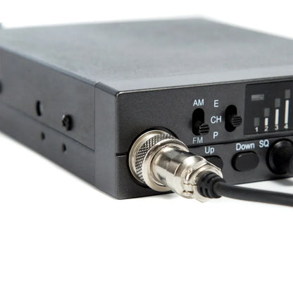 OMIZN LT-298 CB Radio AM/FM 40 canales completos, canal de emergencia instantáneo 9/19 Función ASQ, ganancia RF, conector para altavoz externo, pantalla de fácil lectura