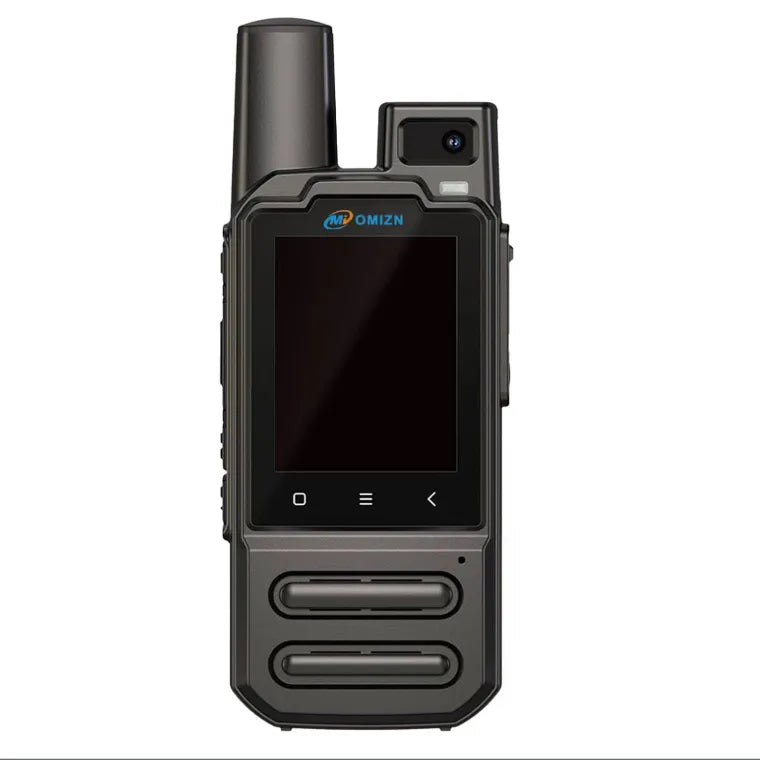 Radio POC OMIZN F24 4G, Walkie Talkie Android 7.1 de Alcance Ilimitado con Cámara de 8MP/13MP, GPS, Batería de 4000mAh, WiFi/Bluetooth